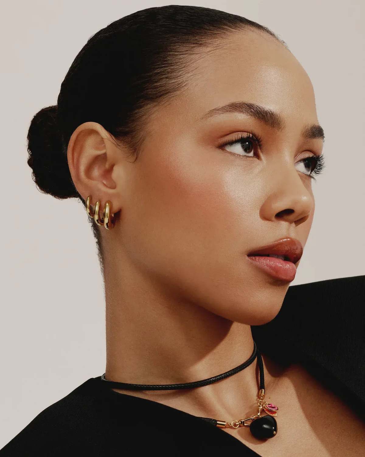 MADEMOISELLE JULES Jules Hoops Earrings - Image 4 of 5