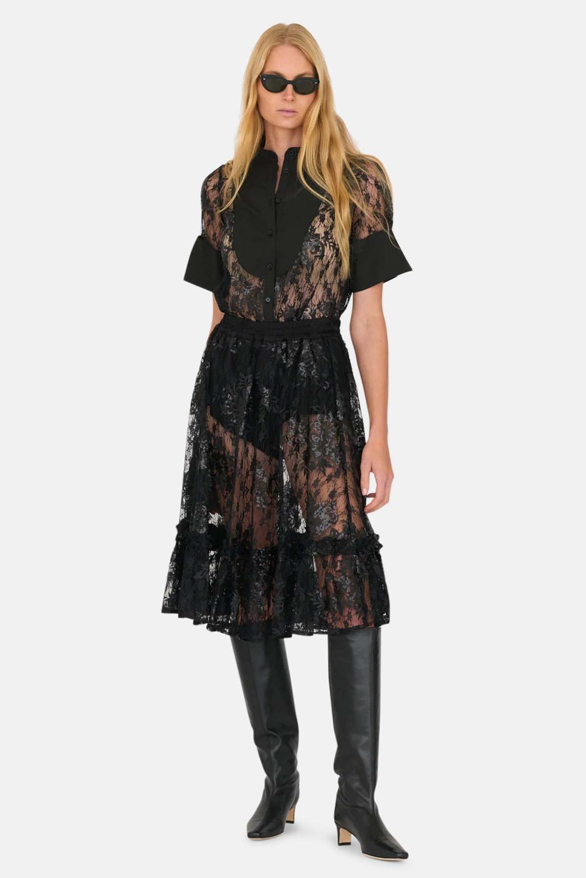 SECULAR Lucia Top - Black - Image 1 of 4