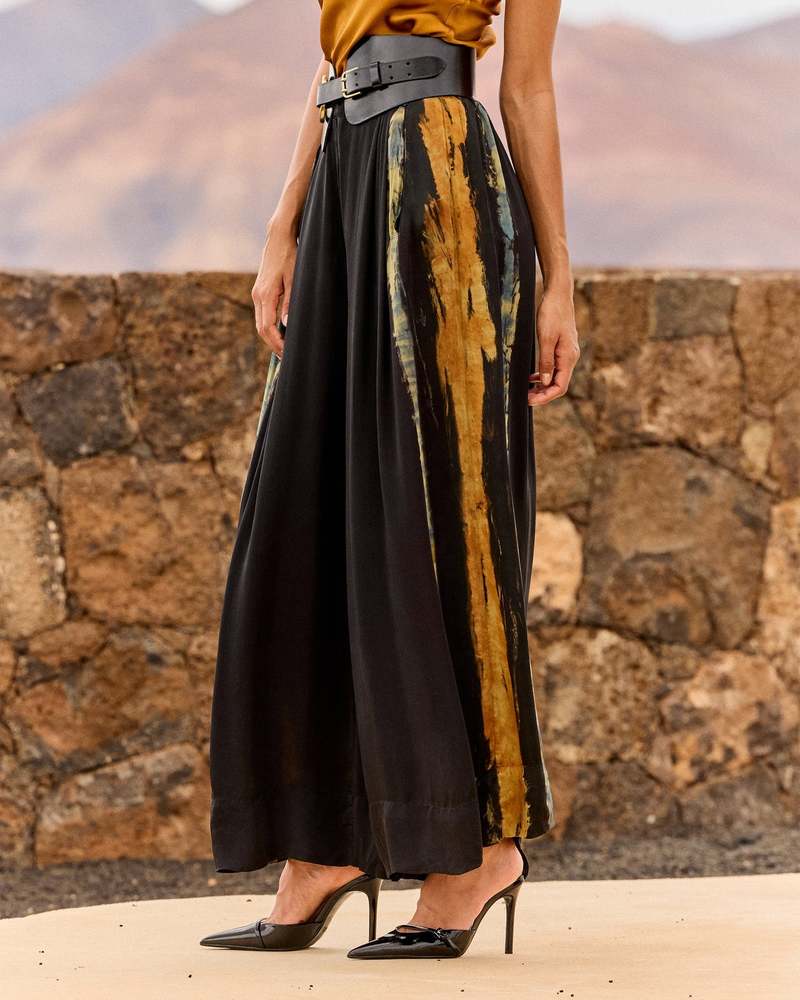 Mes Demoiselles Llorllora Pants - Blue Ocre