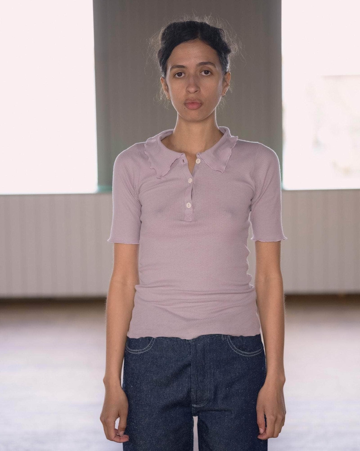 Baserange Dual Polo Top - Image 1 of 6