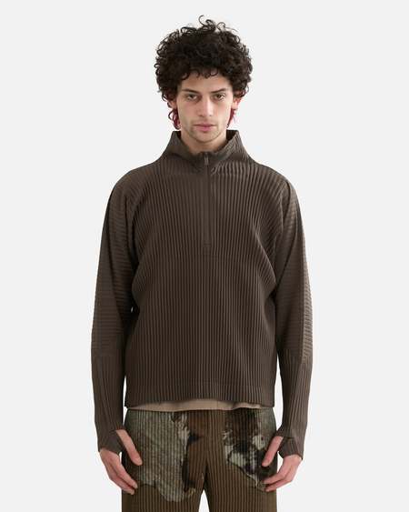 HOMME PLISSE ISSEY MIYAKE Tight Twist Cotton Knit Top | Garmentory