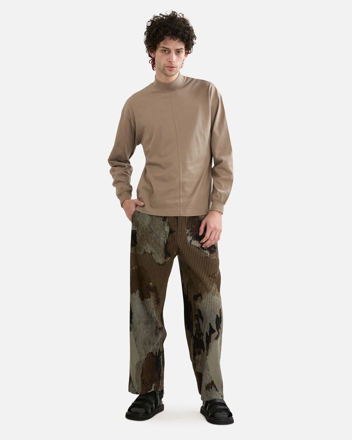 HOMME PLISSE ISSEY MIYAKE Painted Stone Pants - Image 5 of 5