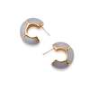 Lizzie Fortunato Zellige Hoops Earrings - Thumbnail 11