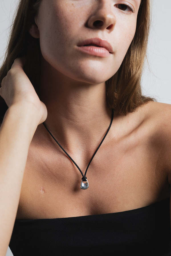 Wolf Circus Odette Necklace - Black/Silver Wolf Circus Odette Necklace - Black/Silver