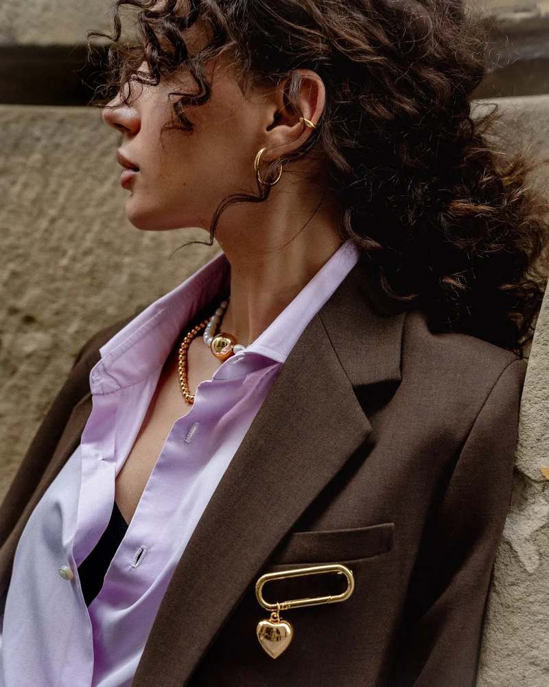 MADEMOISELLE JULES Breloque Bubble Heart Charm