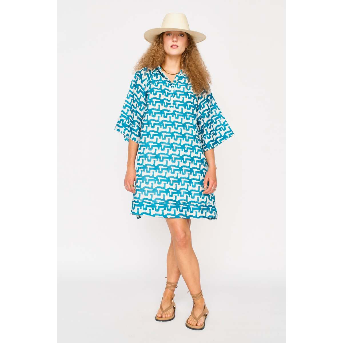 Mirth Faro Dress - Azure Popova - Image 2 of 4
