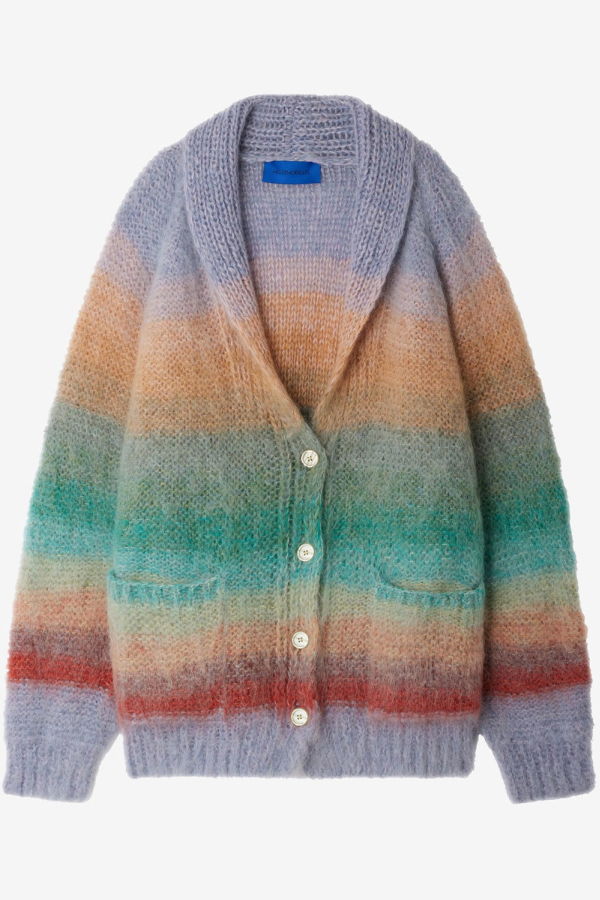 Mes Demoiselles Stone Sweater Cardigan - Blue-Green