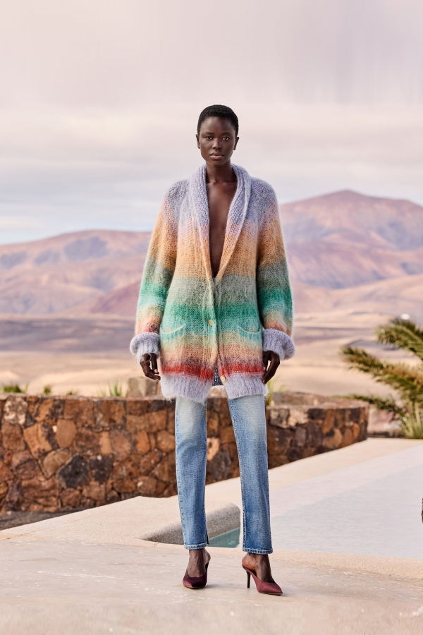 Mes Demoiselles Stone Sweater Cardigan - Blue-Green