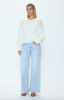 Pistola Katya Relaxed Crew Neck Sweater - Le Blanc - Thumbnail 2