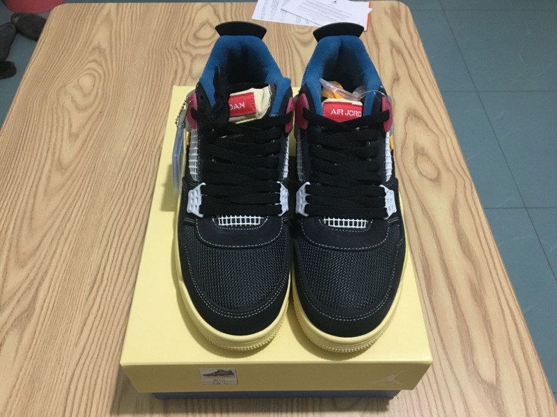 NIKA TANG Air Jordan 4 Retro x Union LA Mid Sneakers