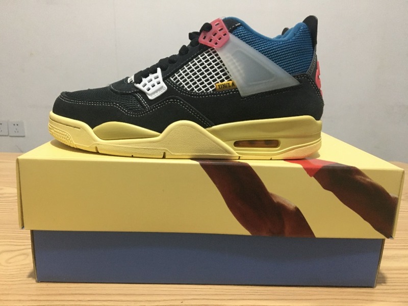 NIKA TANG Air Jordan 4 Retro x Union LA Mid Sneakers