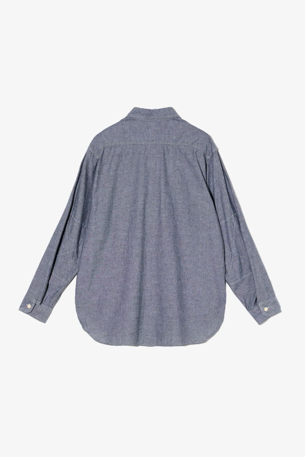 Engineered Garments Work Shirt Cotton Chambray