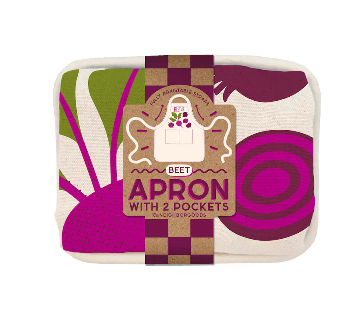 The Neighborgoods Beet Apron - Image 6 of 6