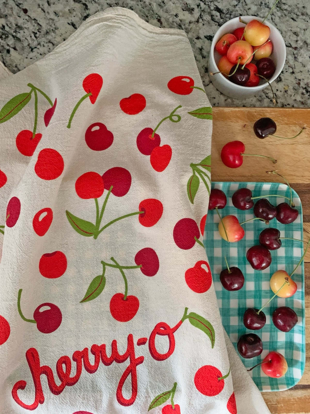 The Neighborgoods Cherry Dish Towel + Sponge Cloth Gift Set - Image 6 of 8