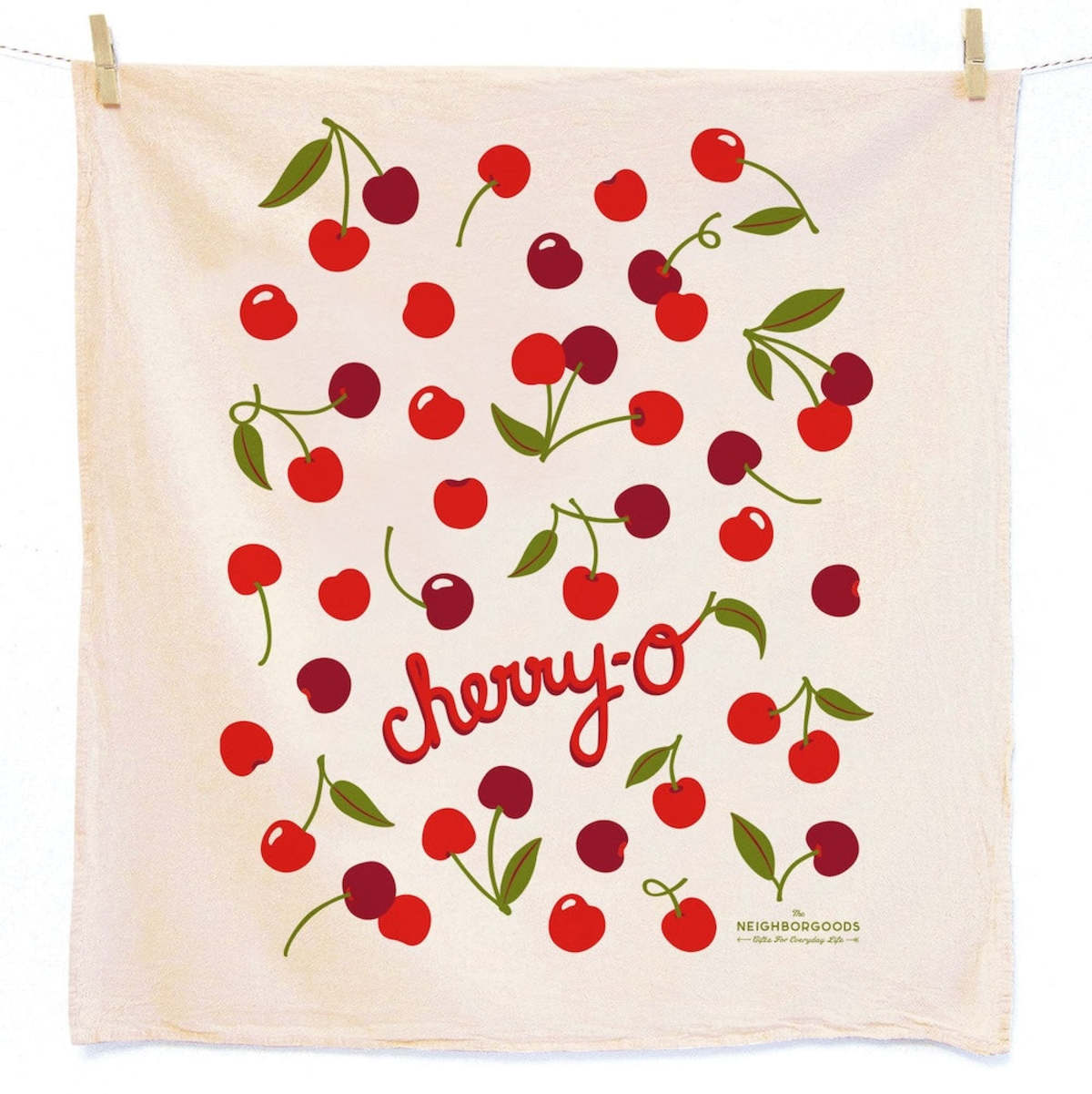 The Neighborgoods Cherry Dish Towel + Sponge Cloth Gift Set - Image 8 of 8