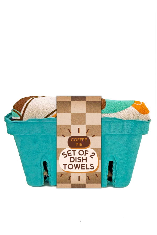 The Neighborgoods Coffee Break Dish Towel Set of 2