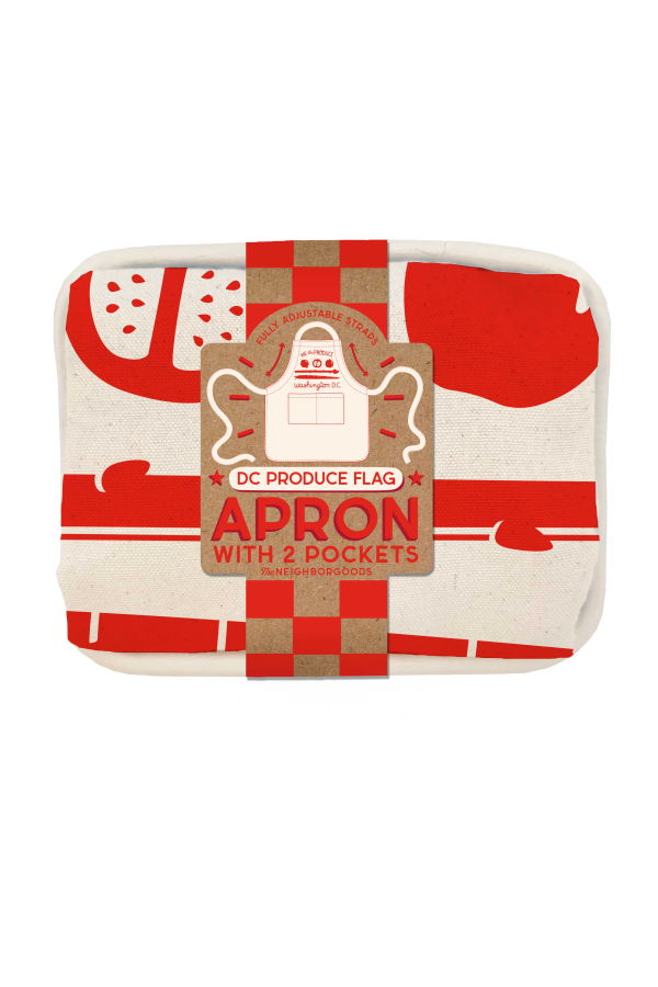 The Neighborgoods DC Flag Apron