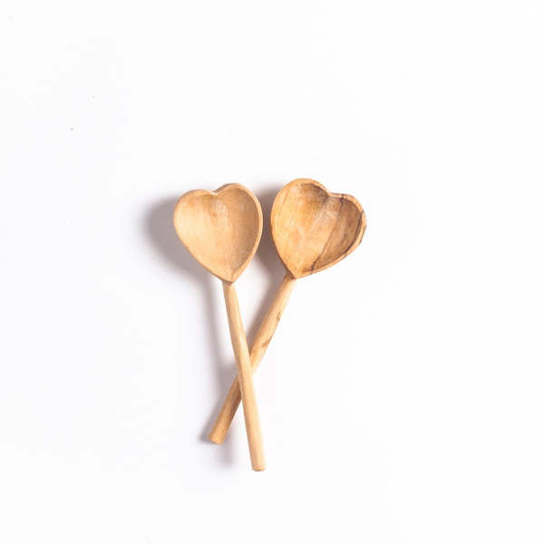 Creative Women Heart Set of 2 Teaspoons