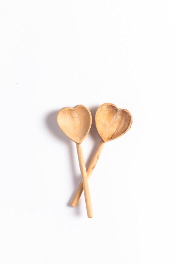 Creative Women Heart Set of 2 Teaspoons