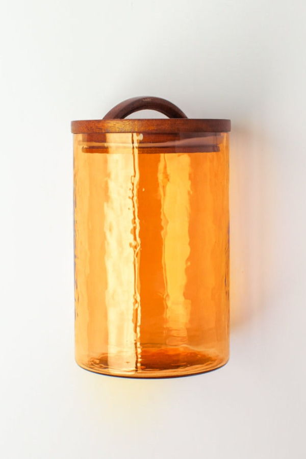 Creative Women Large Canister - Amber