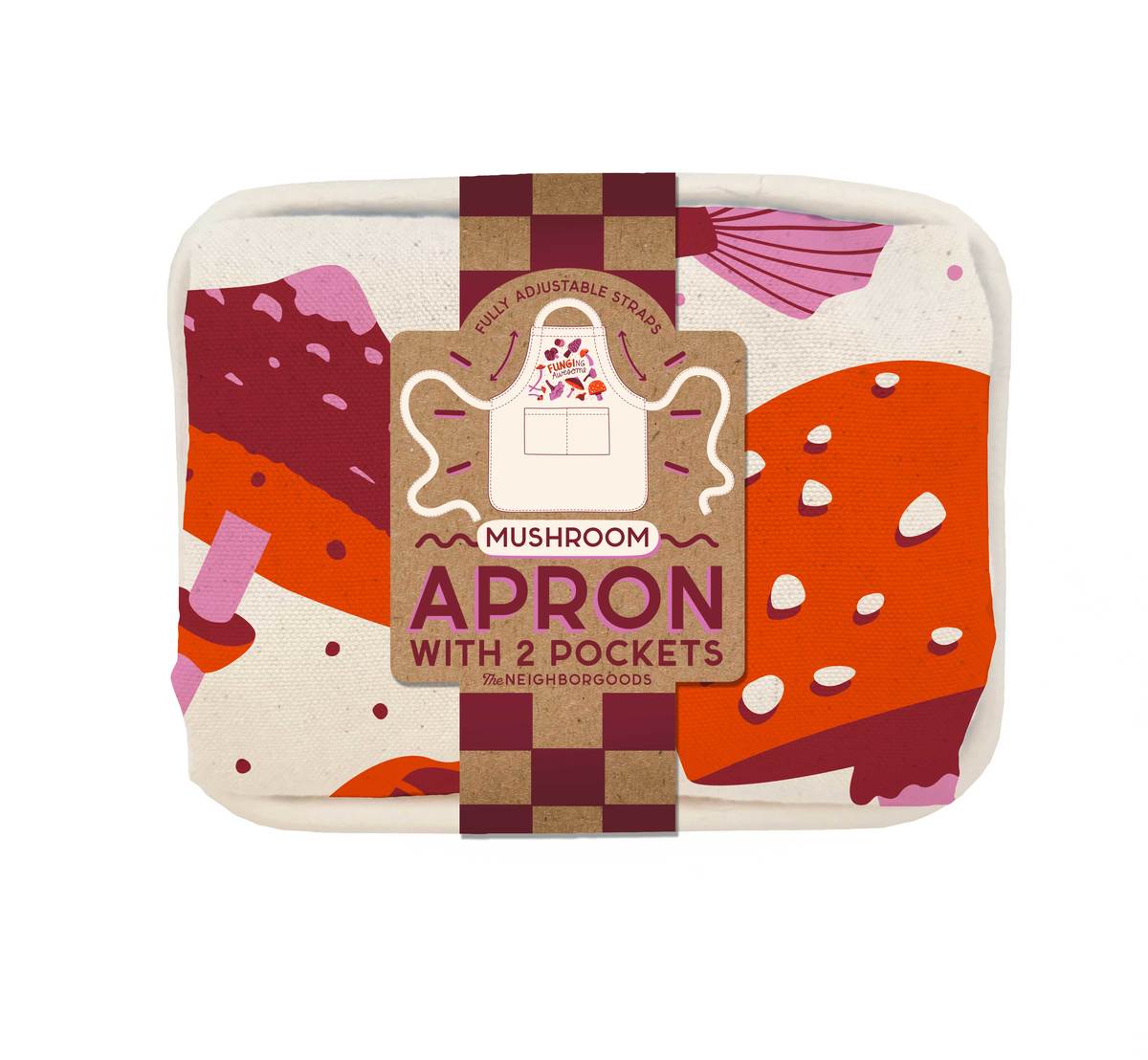 The Neighborgoods Mushroom Apron - Image 2 of 3