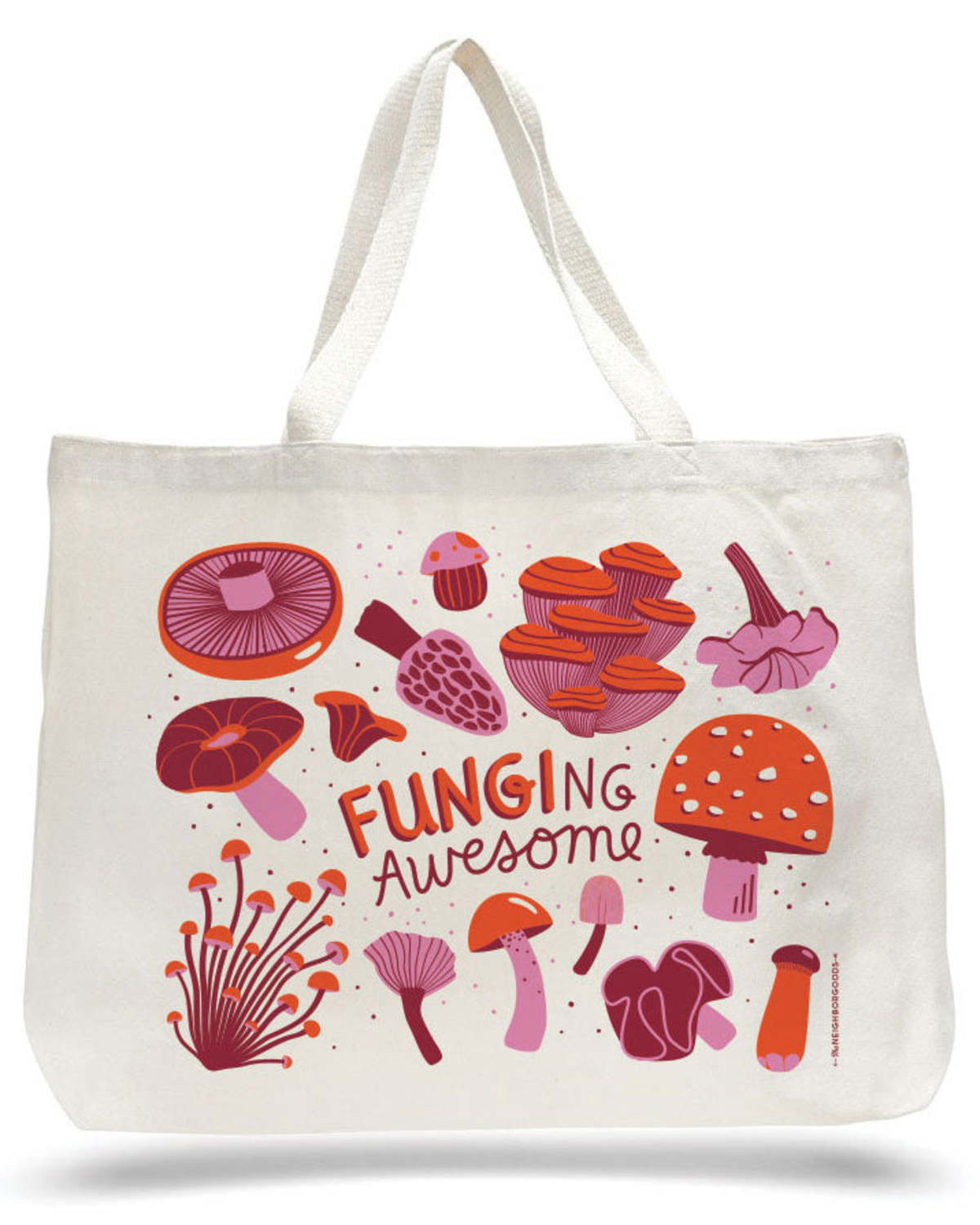 The Neighborgoods Mushroom Tote Bag - Image 1 of 3