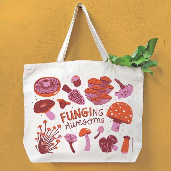 The Neighborgoods Mushroom Tote Bag