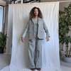 London Atelier Byproduct Blazer Trousers Corset and Tote Bag Set - Thumbnail 7