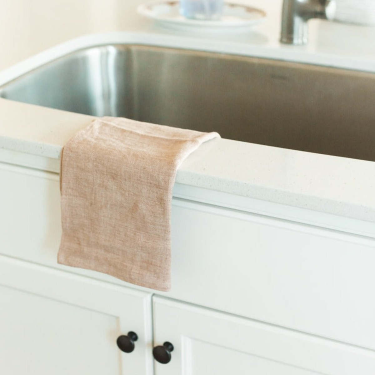 Creative Women Stone Washed Linen Tea Towel - Image 3 of 7