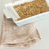 Creative Women Stone Washed Linen Tea Towel - Thumbnail 5