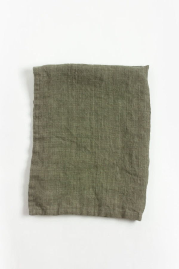 Creative Women Stone Washed Linen Tea Towel