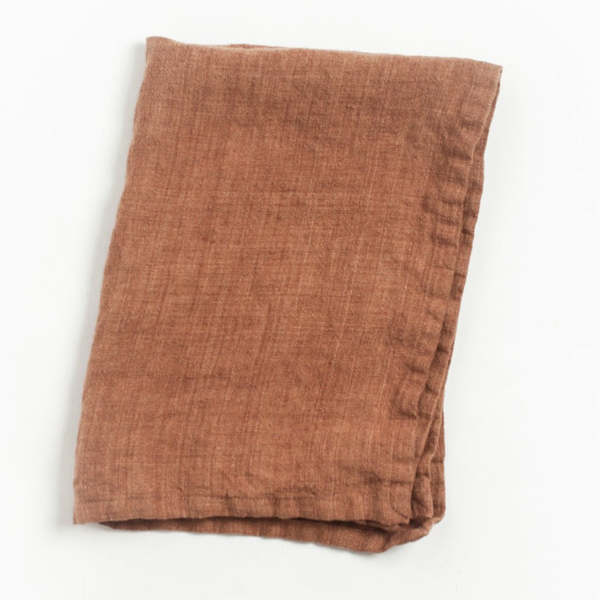 Creative Women Stone Washed Linen Tea Towel