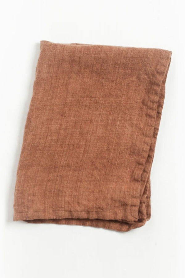 Creative Women Stone Washed Linen Tea Towel