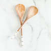 Creative Women Striped Salad Servers - Thumbnail 3