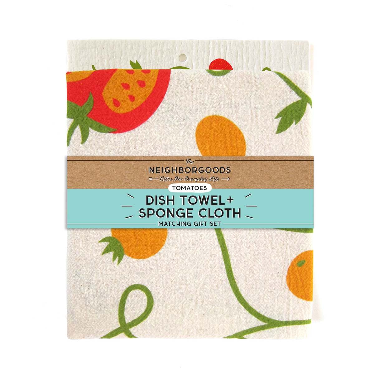 The Neighborgoods Tomato Dish Towel + Sponge Cloth Gift Set - Image 1 of 10