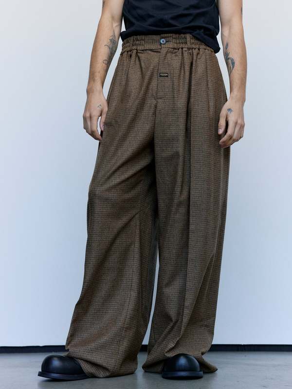 Martine Rose Extreme Wide Leg Tailored Trouser