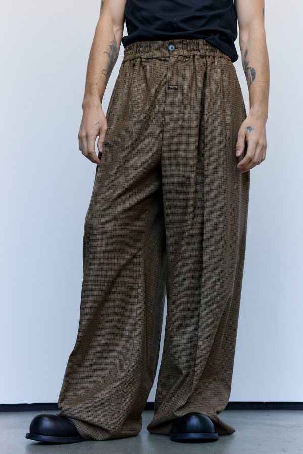 Martine Rose Extreme Wide Leg Tailored Trouser