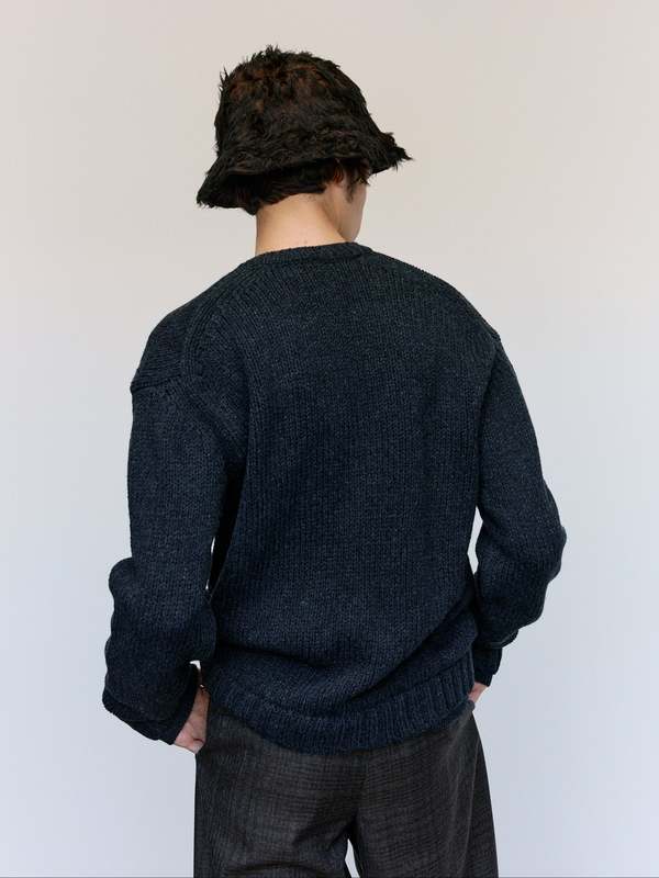 Our Legacy Low Twist Merino False V-Neck Sweater | Garmentory