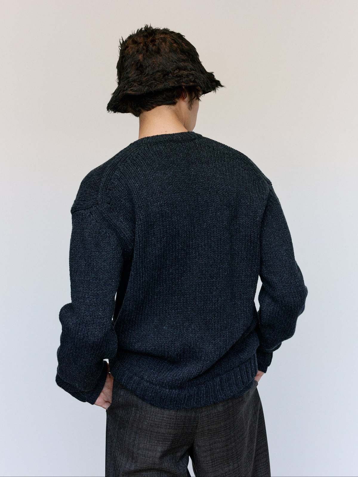Our Legacy Low Twist Merino False V-Neck Sweater | Garmentory