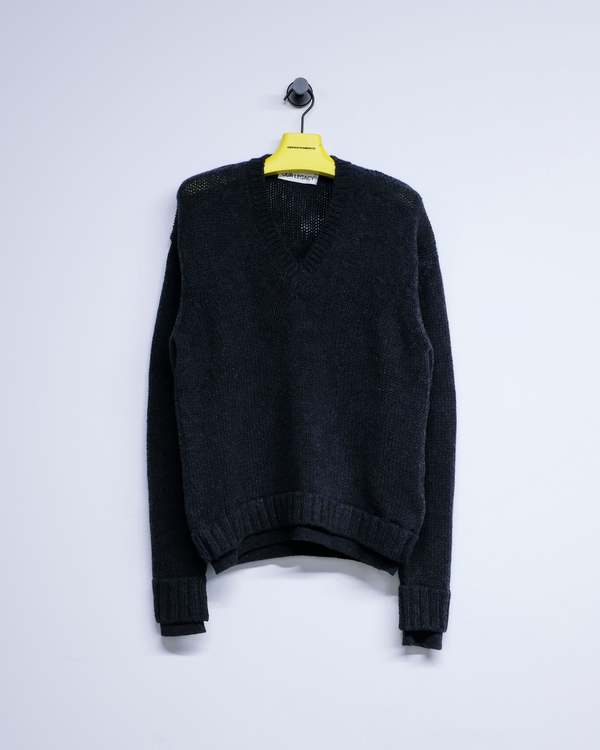 Our Legacy Low Twist Merino False V-Neck Sweater | Garmentory