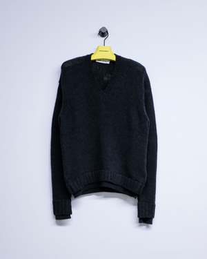 Our Legacy Low Twist Merino False V-Neck Sweater | Garmentory