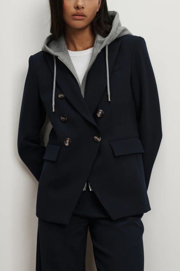 Veronica Beard Miller Dickey Jacket - Navy