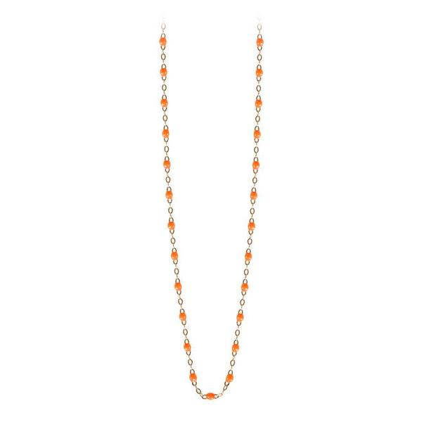 Gigi Clozeau 16.5" Classic Gigi Necklace - Orange/Yellow Gold