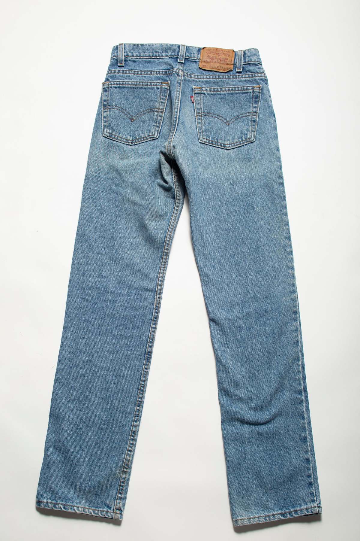 Levi's 505 Jeans - Mid Wash - Image 3 of 3