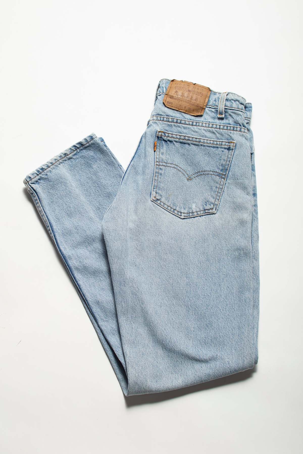 Levi's 505 Jeans - Light Wash - Image 1 of 3