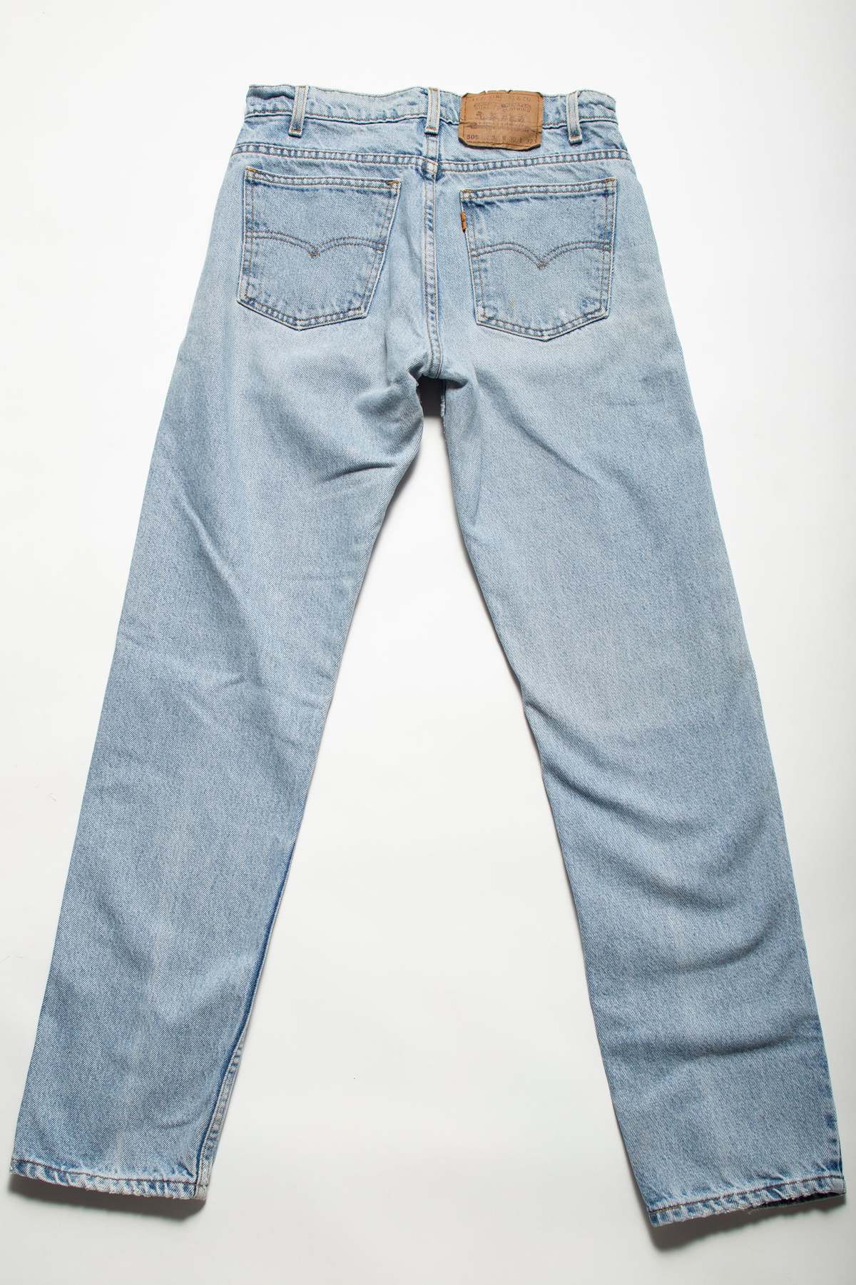 Levi's 505 Jeans - Light Wash - Image 3 of 3