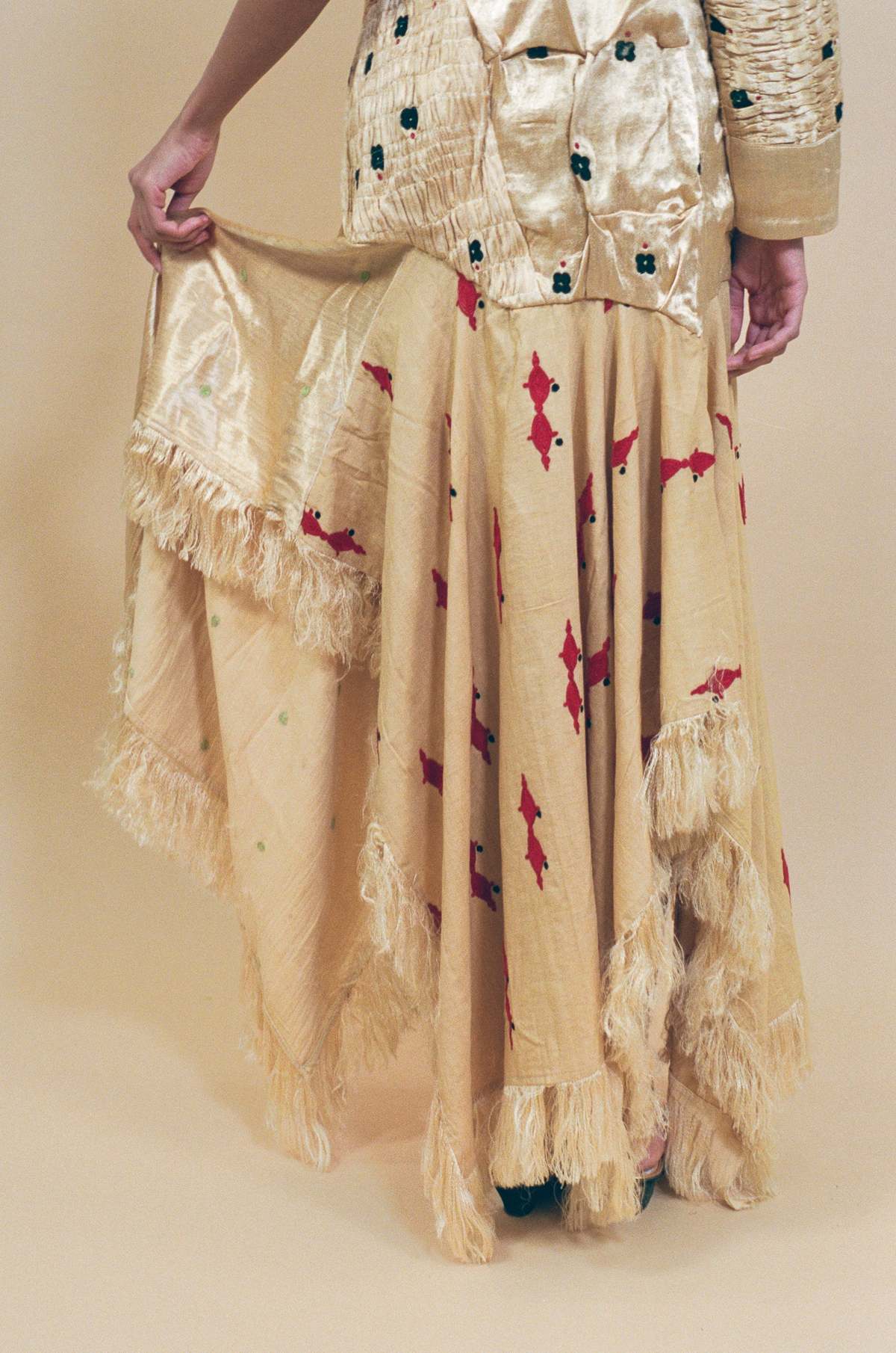 TIGRA TIGRA One Shoulder Fish + Flowers Dress - Image 6 of 7