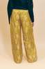 TIGRA TIGRA Yellow Silk Brocade Boxing Pants - Thumbnail 5