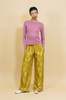 TIGRA TIGRA Yellow Silk Brocade Boxing Pants - Thumbnail 6