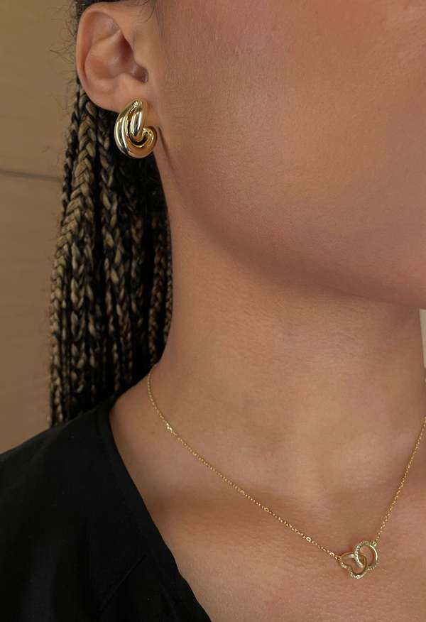 The NKC Store Gold Locked In Vermeil Necklace The NKC Store Gold Locked In Vermeil Necklace